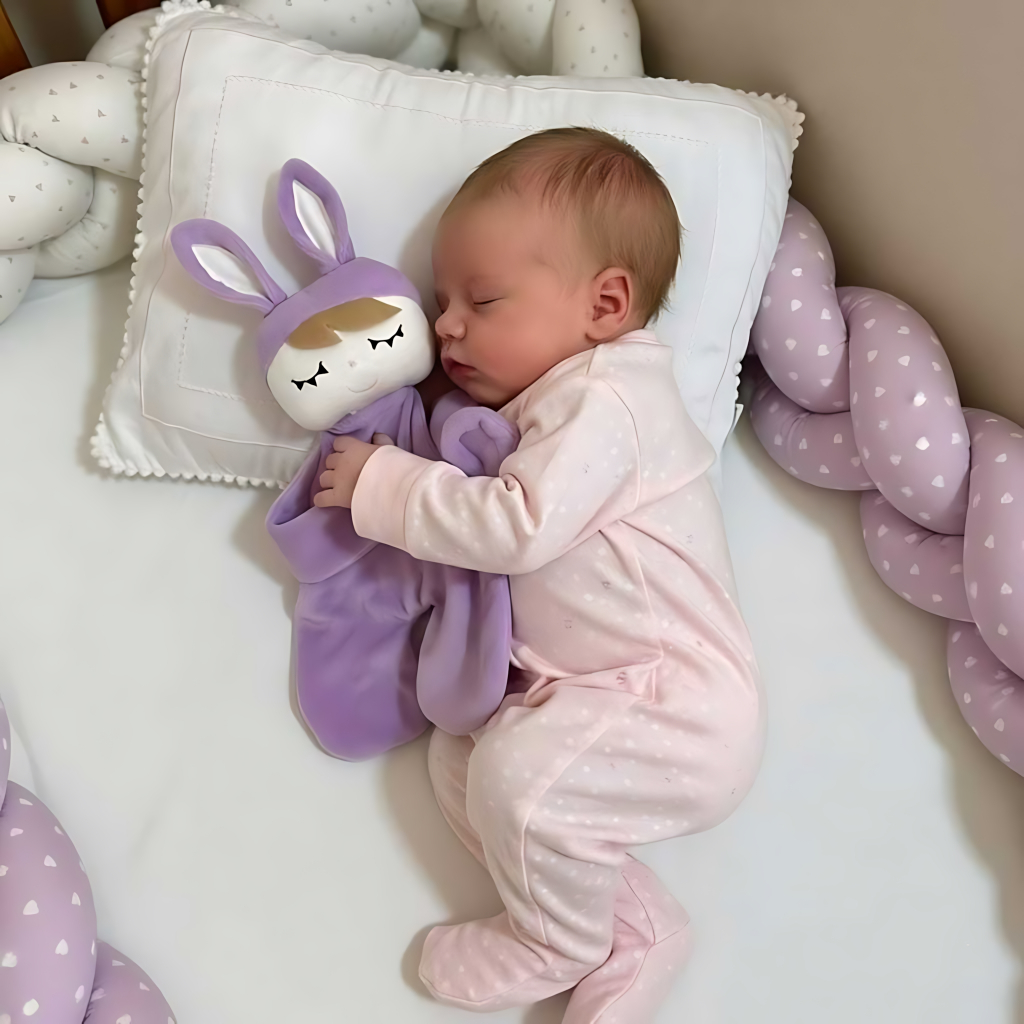 Naninha para Bebê Antialérgica com Prendedor / Porta Chupeta e Bichinho Plush em Oferta na Shopee