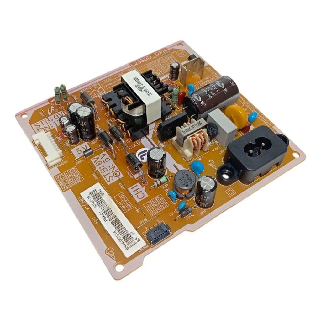 PLACA FONTE ORIGINAL TV SAMSUNG LT24D310 FUNCIONANDO 100%, REVISADA