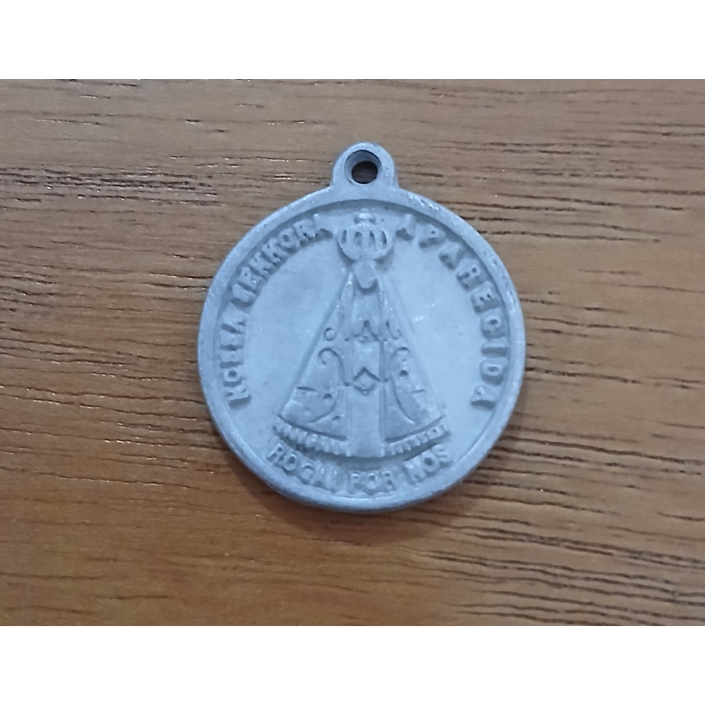 Antiga Medalha Nossa Senhora Aparecida Rogai Por Nós