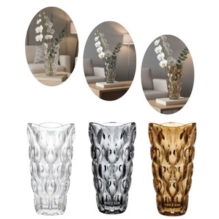 Vaso de Vidro grosso Halley Decorativo para Flores plantas festas 24x13 em Oferta na Shopee