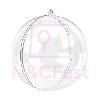 30 Esferas Acrilicas 6,5cm para decoraçao de arvore de natal e porta fotos em Oferta na Shopee