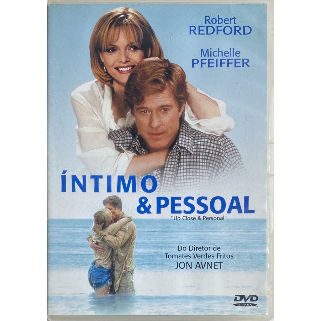 DVD - Íntimo & Pessoal - Michelle Pfeiffer, Robert Redford - Original
