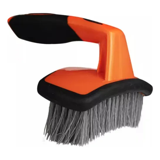 Escova Curva Para Limpeza De Pneus Do Carro Moto Kers