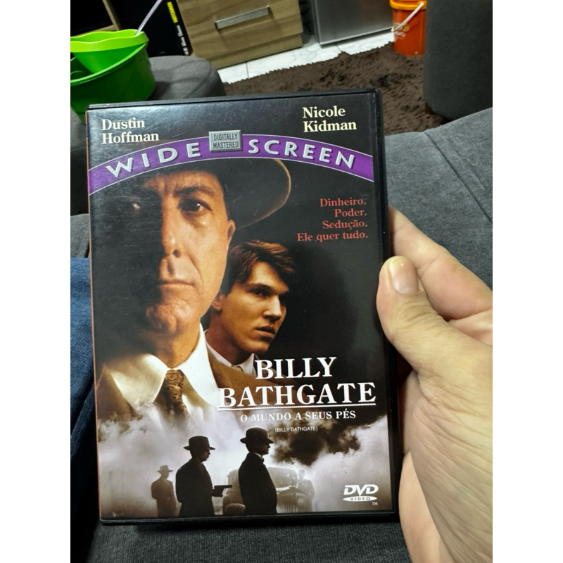 dvd Billy Bathgate - O mundo a seus pés - original -raro - dublado - fotos reais