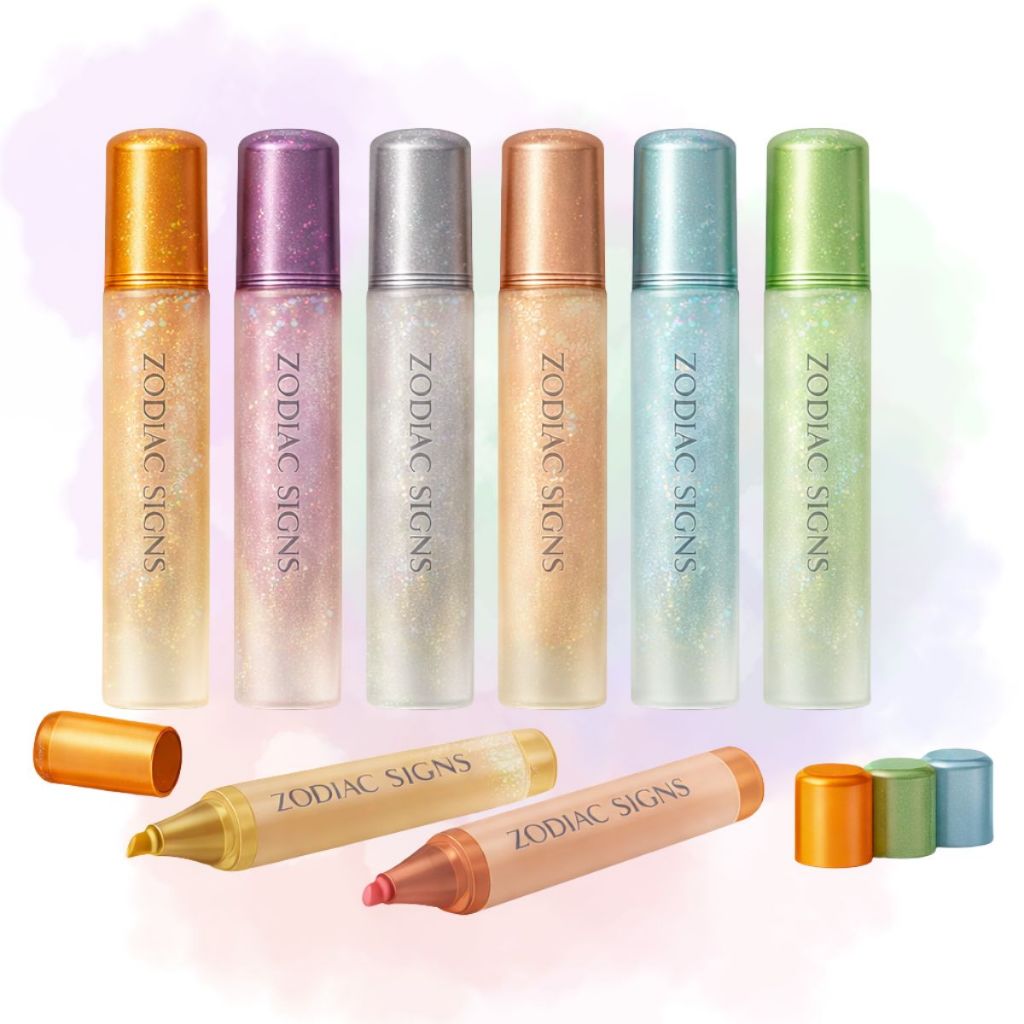 Kit Marca Texto Cores Glitter Brilhante Caneta Estudantil Colegial em Oferta na Shopee