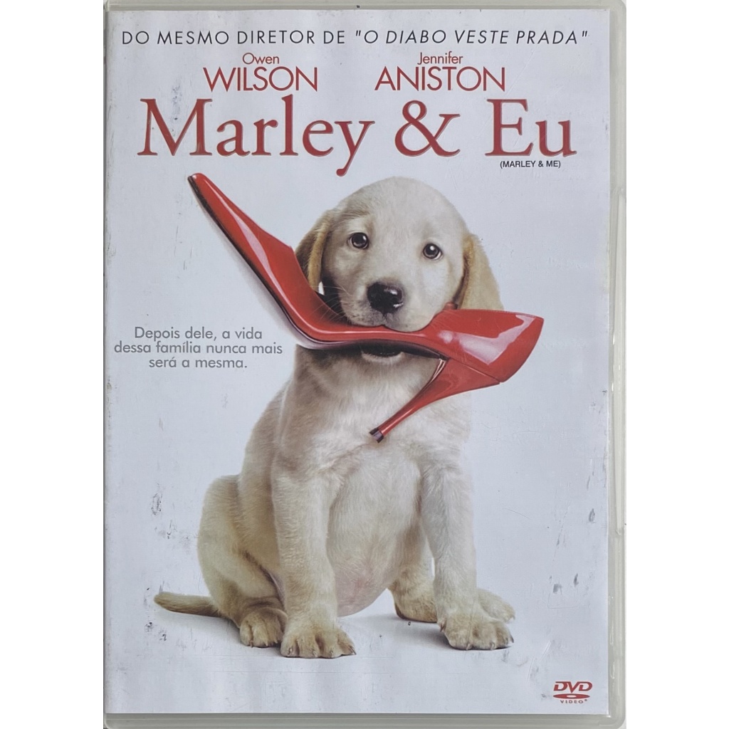 Marley & Eu - Owen Wilson, Jennifer Aniston - DVD Original