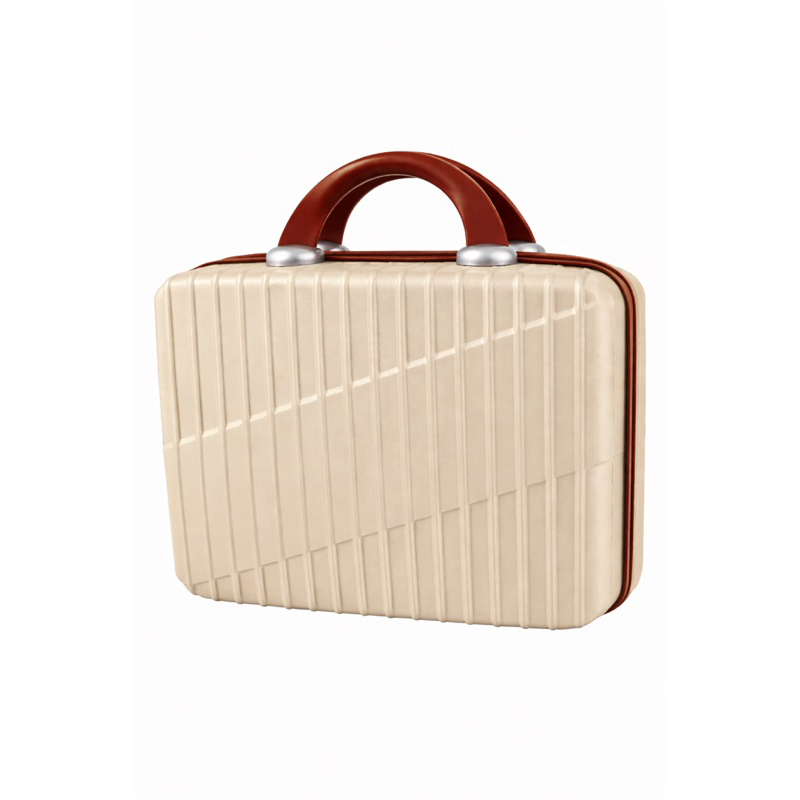 Frasqueira de Viagem Unissex | Necessaire Grande Rígida | Bolsa de Mão ABS