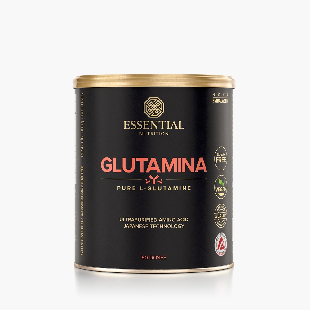 Glutamina 100% Pura - 300g - Essential Nutrition
