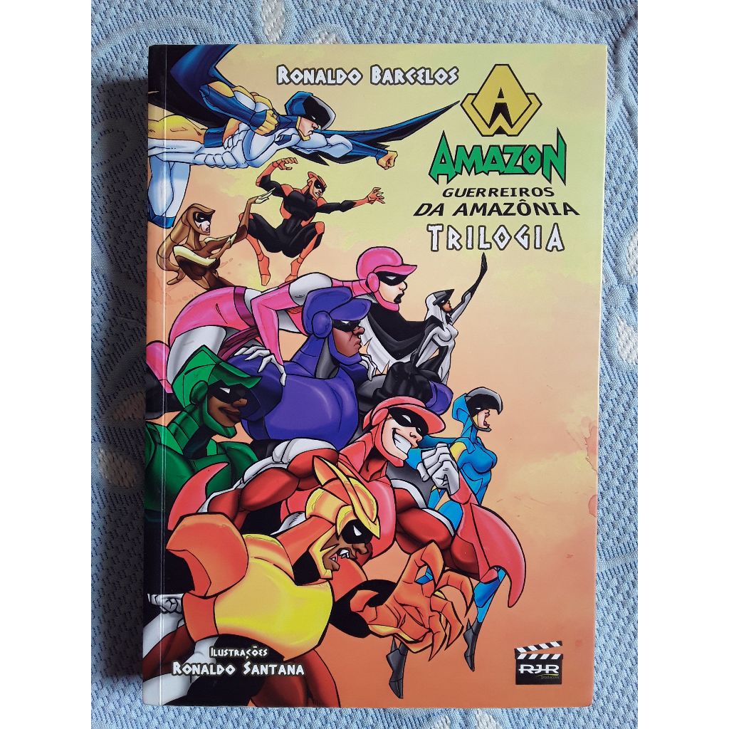 Livro:  AMAZON Guerreiros da Amazônia - Trilogia - 3 Livros em 1 - Ronaldo Barcelos