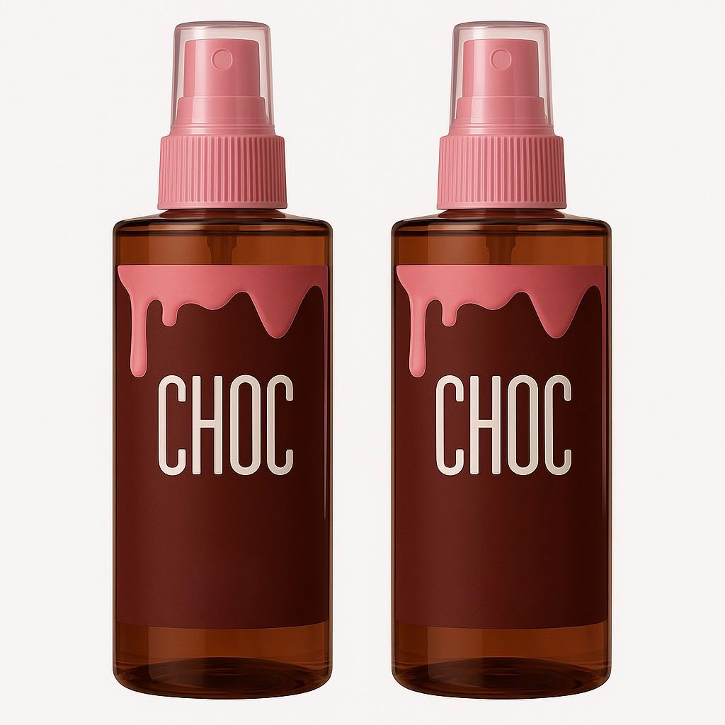 Body Splash Feminino Chocolate • Fragrância Doce de Chocolate • Desodorante Corporal Feminino
