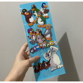 Kit de apliques do Club Penguin! 21 topos de bolo/doces