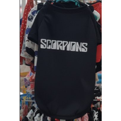 Roupa Pet Scorpions