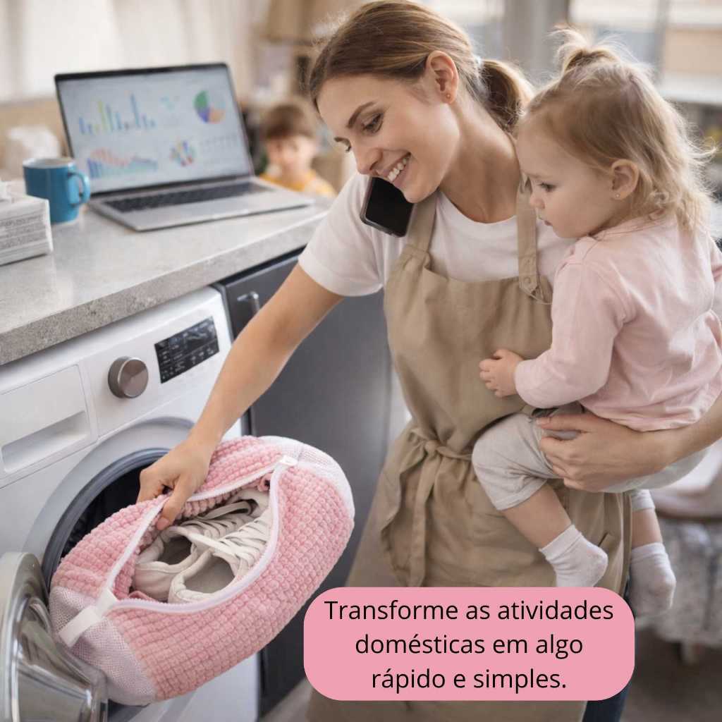 Saco Protetor Para Sapato Maquina de Lavar em Oferta na Shopee