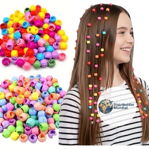 Kit 240 Tererê Para Cabelo Infantil Abre e Fecha  Acessórios Menina Anel Trança Várias Cores em Oferta na Shopee
