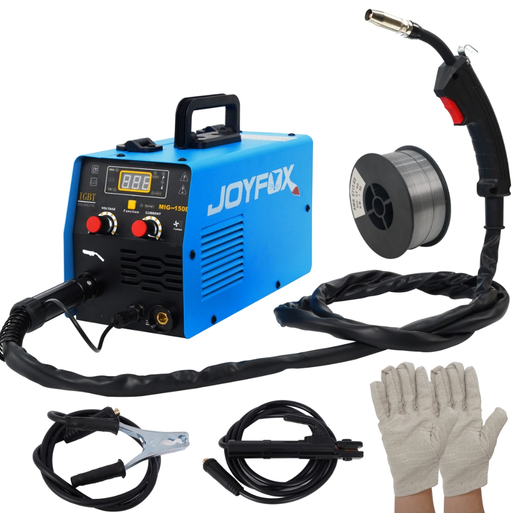 Máquina de Solda Inversor MIG-150 Sem Gás 3 em 1 MIG, MMA e TIG em Oferta na Shopee