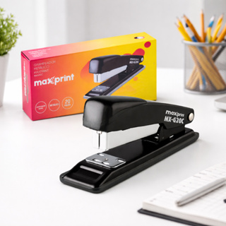 Grampeador Metálico Compacto Escolar E Escritório Mx-g20c Capacidade de até 20 Folhas - Maxprint em Oferta na Shopee