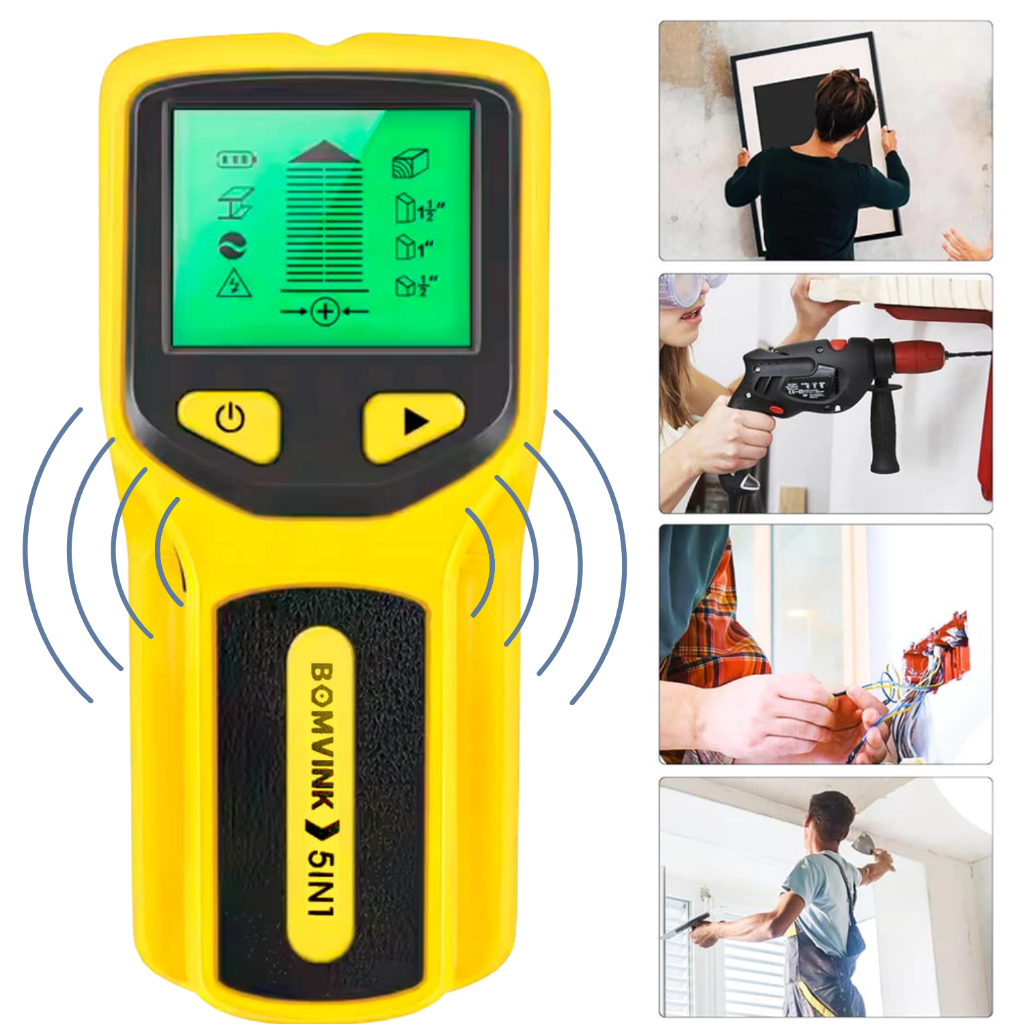 Scanner Detector Parede Tubo Pvc Cano Água Madeira Metal Fio em Oferta na Shopee