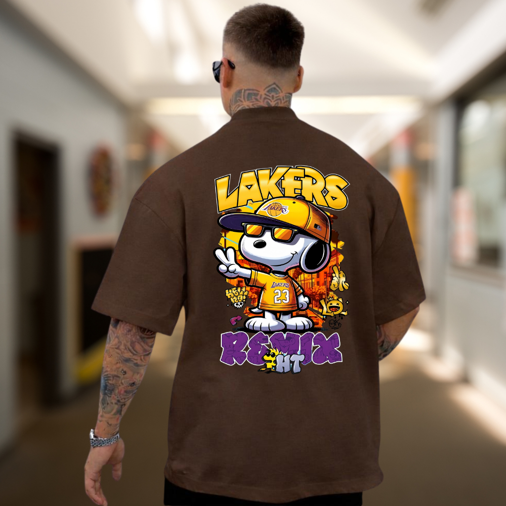 Camiseta Oversized Masculino Streetwear Blusa Estampado Moda Maromba T-shirt Basquete