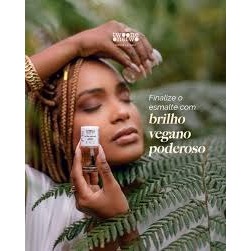 Detalhes do Esmalte Extra Brilho Top Coat Vegano Hipoalergênico Twoone