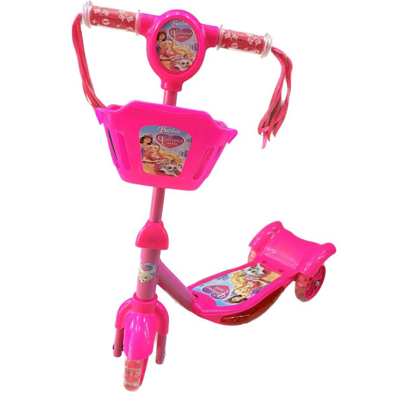 Patinete Rosa Menina  + Envio para Todo Brasil Top