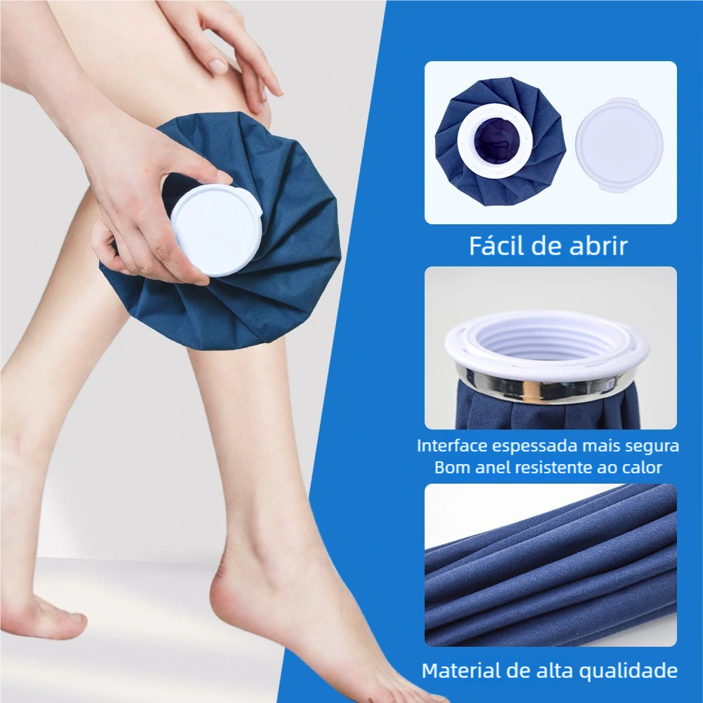 Bolsa de Gelo 15CM Flexível - Impermeável, Compressa Ortopédica em Oferta na Shopee