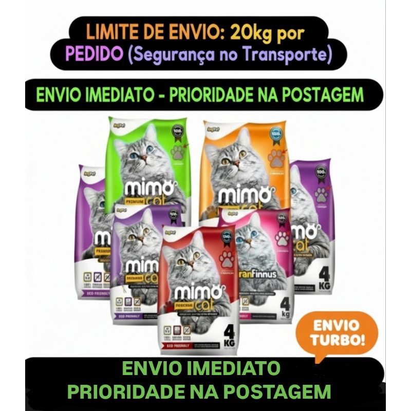 Fardo Areia Higiênica Biodegradável para Gatos Mimo Cat 20 kg Alta Absorção, Grãos Finos Argipet em Oferta na Shopee