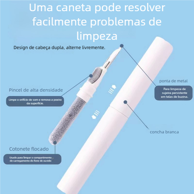 Detalhes do Limpador Universal para Fones de Ouvido - Limpeza e Higiene para Seus Earbuds/Airpods