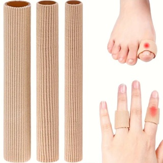 Tecido Gel Protetor de Dedos Pés - Tubo Bandagem para Calos e Mão em Oferta na Shopee