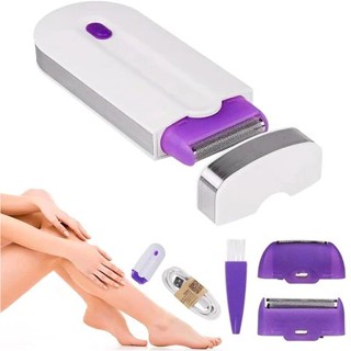 Indução Depilador Removedor De Pelos os Gêneros Facial e Corporal Sem fio Recarregável aparador de pelos em Oferta na Shopee