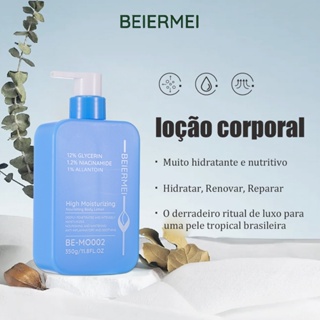 BEIERMEI hidratante,creme hidratante,Loção corporal Hidrata a pele e alivia linhas finas 350g em Oferta na Shopee