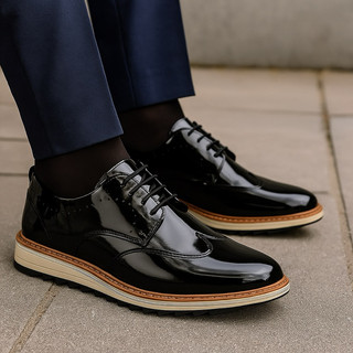 sapato social masculino modelo europeu tendência e conforto 37 -46
