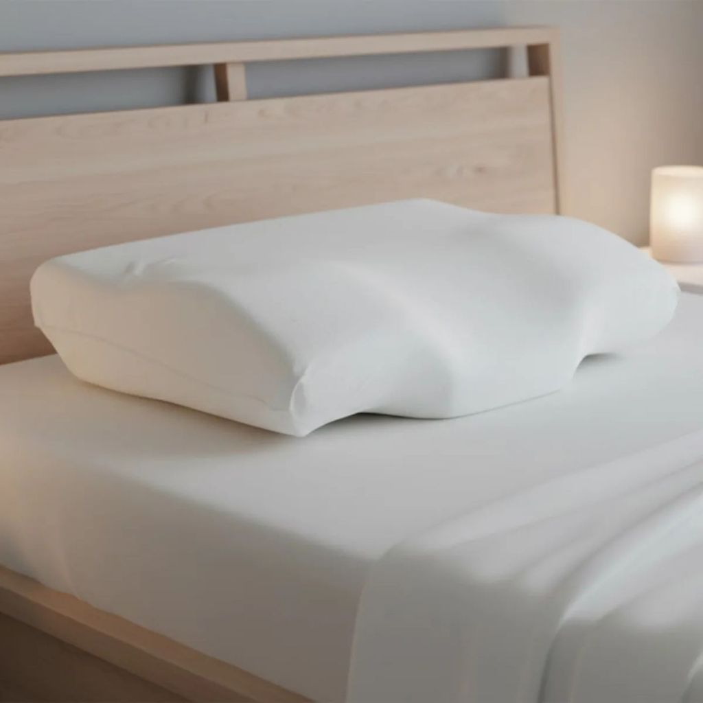 Travesseiro Nasa Cervical Ortopédico Viscoelástico Alivia Dor Pescoço Espuma Memória Antiácaro em Oferta na Shopee