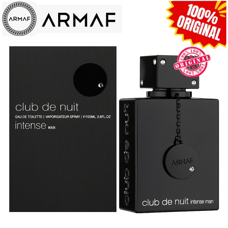 Perfume Árabe Armaf Club De Nuit Intense Eau De Toilette For Man 105ml Original em Oferta na Shopee