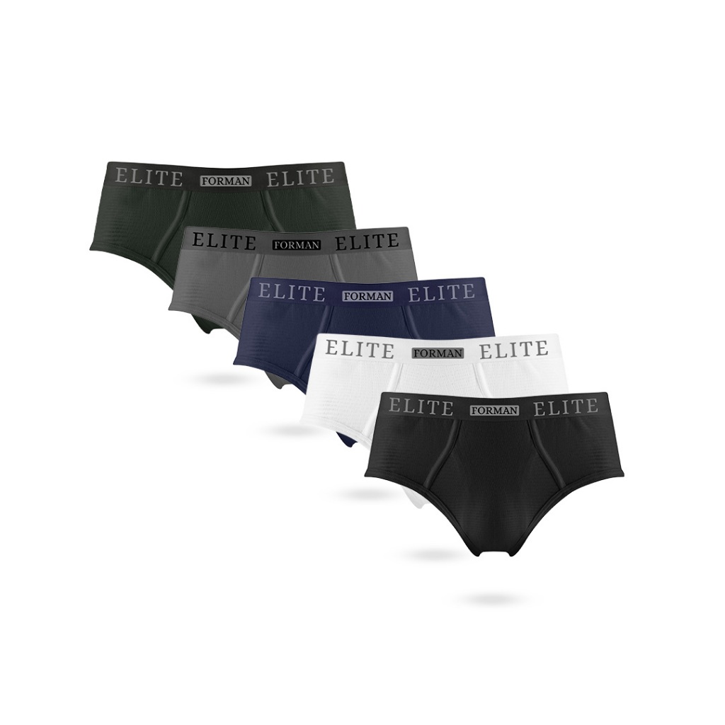 Kit Cuecas Slip de 100% Algodão Tradicional Masculina Adulto Forro Confortável Dia a Dia 3 6 9 12