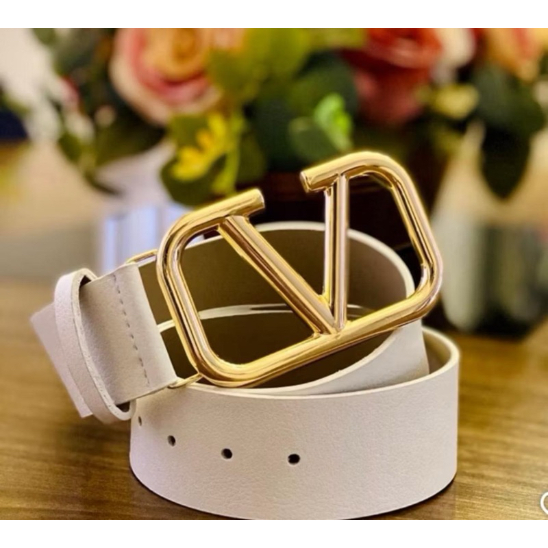 Cinto couro sintético premium v cinto feminino em Oferta na Shopee