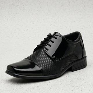 Sapato Social Infantil Pajem Casamento Super Confortavel Lindo Pronta Entrega Menino Crianca 27 - 36 em Oferta na Shopee