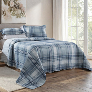 Colcha Cobre Leito Solteiro Casal Queen King Roupa de Cama Matêlassado Dupla Face Alta Qualidade em Oferta na Shopee