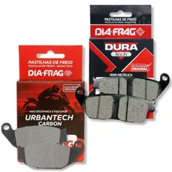 Kit Pastilhas de Freio Cb 250f Twister Abs / Cb 300f Twister Abs Diafrag