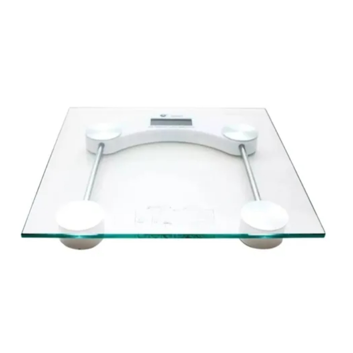 Balança Digital 180kg LCD Vidro Temperado