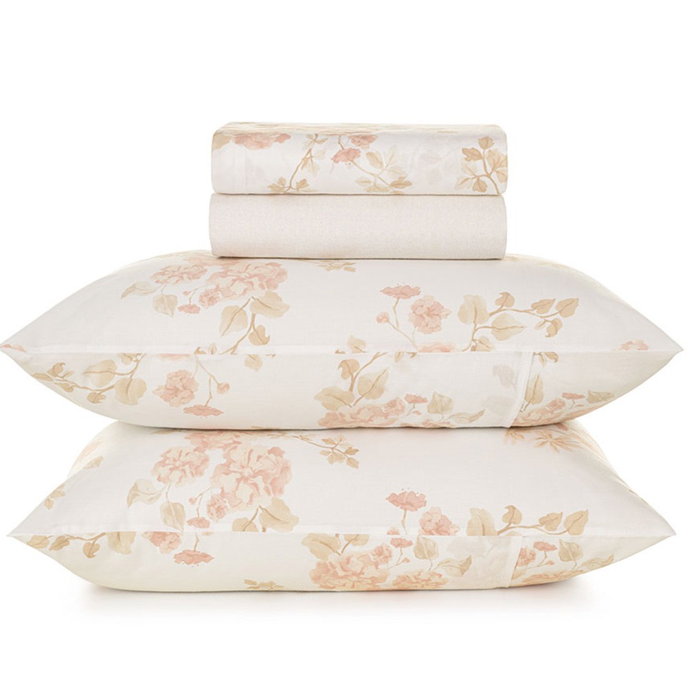 Jogo de Cama Queen Percal 160 Fios Algodão Karsten em Oferta na Shopee