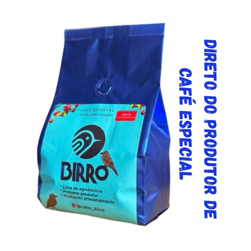 Café Especial 250g (88 pontos) Produzido em familia - Café Birro