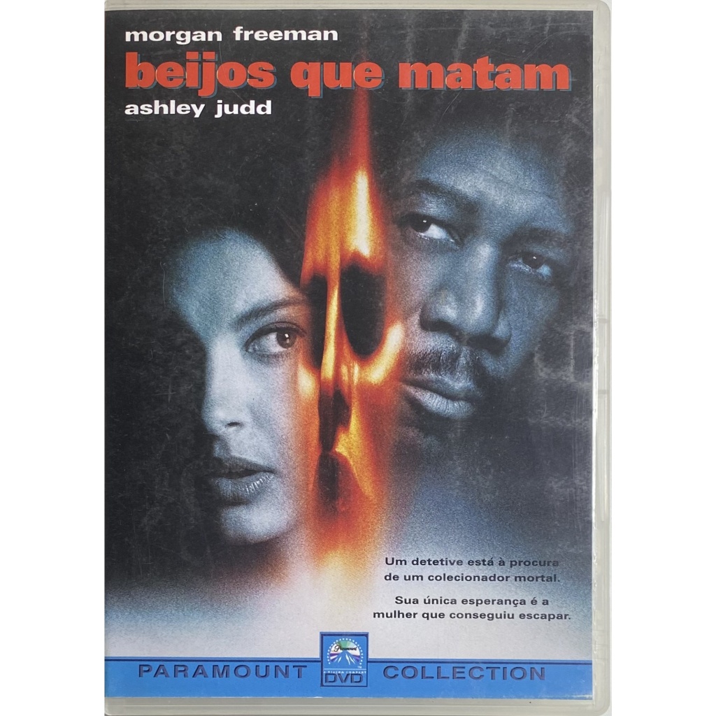 DVD - Beijos Que Matam - Morgan Freeman, Ashley Judd - Original