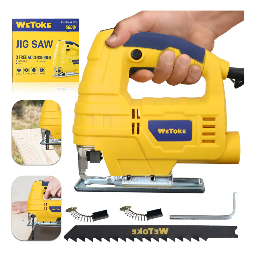 Serra de Vaquinha 500W Alta Potência 2800 RPM Profissional - Corte Reto e Curvo Perfeito