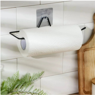 Porta Papel Toalha Em Metal Adesivo Guardanapo Suporte Parede Cozinha Copa em Oferta na Shopee