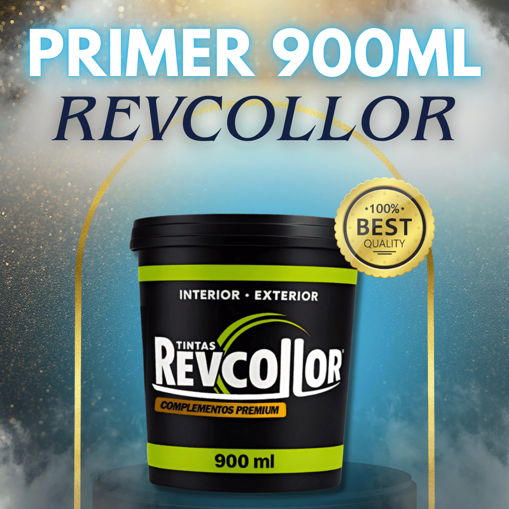 Primer Revcollor 900ml Fundo Preparador para Pedras Naturais, aumenta aderência e durabilidade
