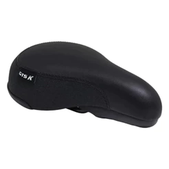Banco Selim GTS - K Tipo DDK Freerider BMX Com Carrinho Cor Preto Para Bike Bicicleta