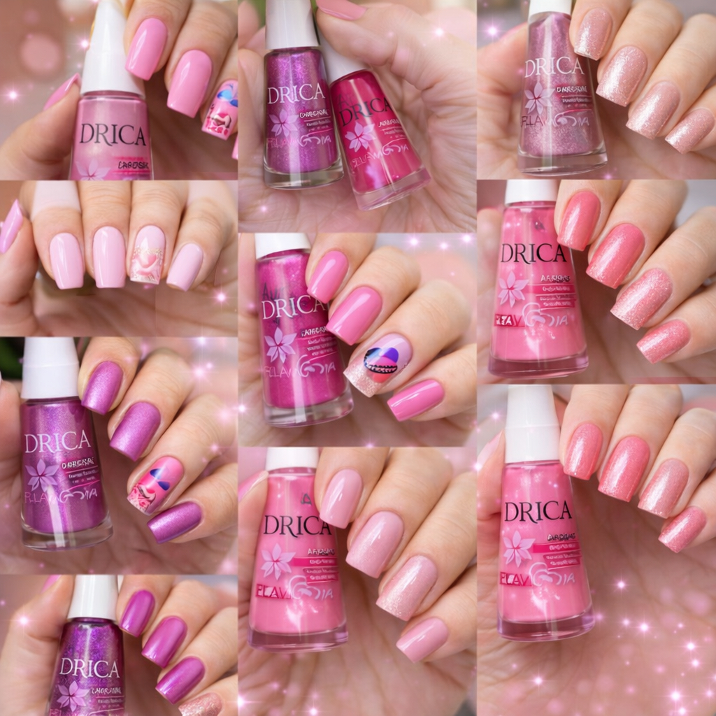Kit Com 60 Esmaltes Drica - Cores Variadas/Vai Repetido em Oferta na Shopee