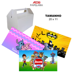 Kit de Adesivos Personalizados para Caixa Maleta