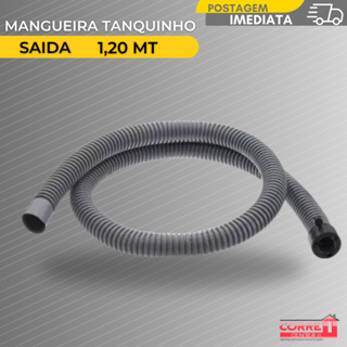 Mangueira Universal ( TANQUINHO SAIDA ) De Agua BRANCA OU CINZA 1.30mt em Oferta na Shopee