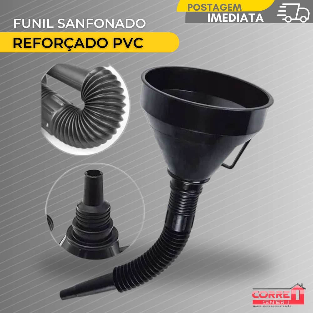 Funil Plástico Com Mangueira Flexível Funil Colorido de Drenagem de Óleo de Motocicleta universal